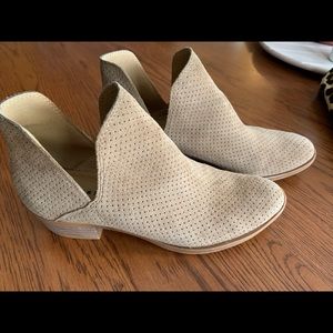 Suede booties